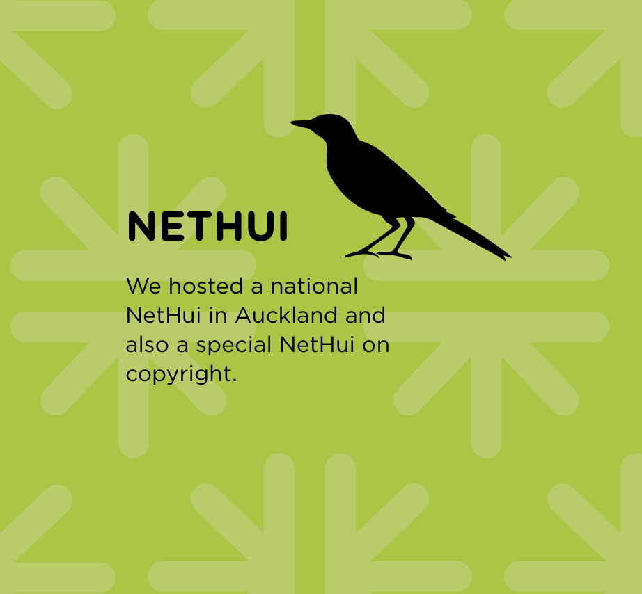 We hosted a national NetHui in Auckland, facilitating conversations about New Zealand’s Internet.